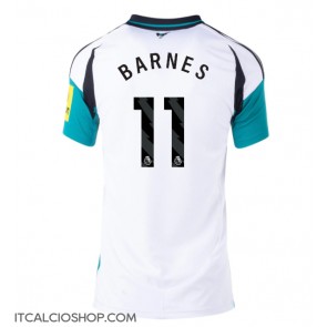 Newcastle United Harvey Barnes #11 Seconda Maglia Femmina 2024-25 Manica Corta